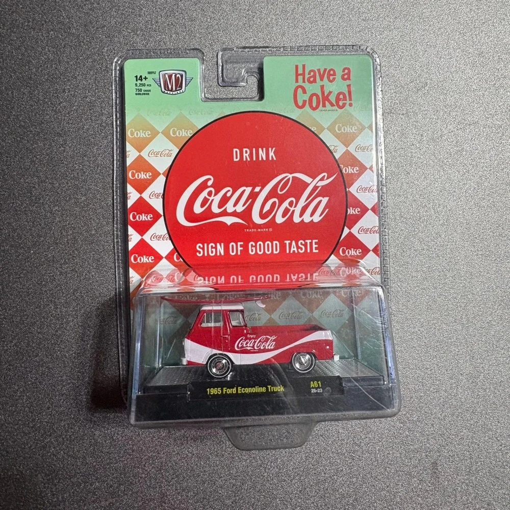M2 Machines Coca-Cola Diecast Lot 10pc Ford VW Dodge Plymouth 1:64 Scale New